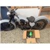 Image 1 : BSA Single-Cylinder Motorcycle, Grey, c. 1950s (Seized Engine, Parts/Display Only)