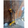 Image 1 : Assorted Garden Tools: Rakes and Shovels