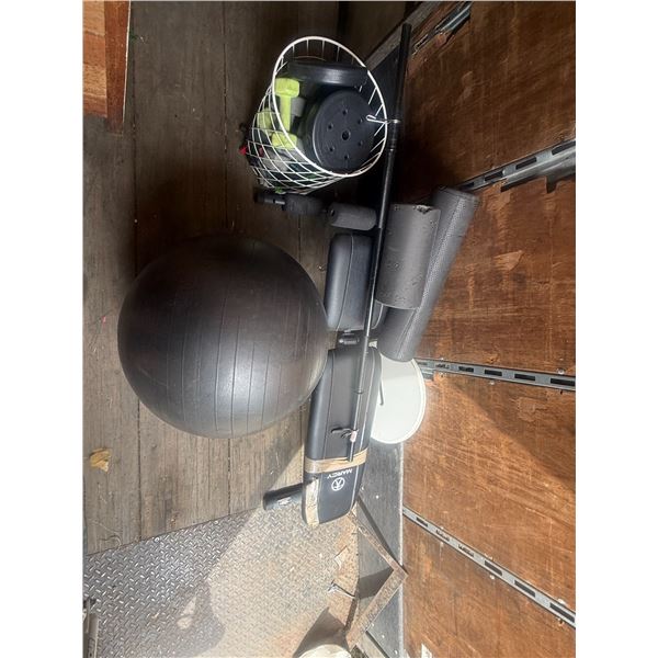 Marcy Weight Bench and Fitness Equipment Lot