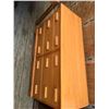 Image 1 : Light Wood Six-Drawer Dresser with Recessed Handles