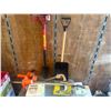 Image 1 : Assorted Garden & Household Tools with Lighting and Torch