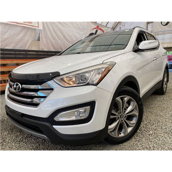 PARKSVILLE - 2014 HYUNDAI SANTA FE SPORT WHITE 226069 KMS - 157983-2