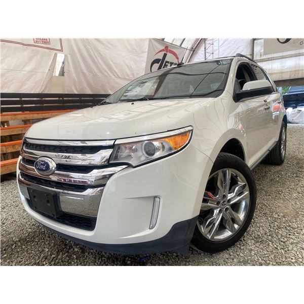 PARKSVILLE - 2011 FORD EDGE WHITE 118394 KMS - B62781-3
