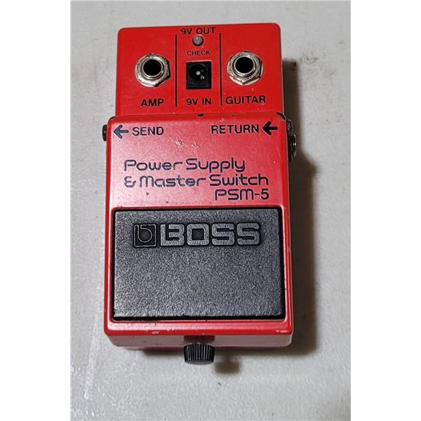 Boss PSM-5 Power Supply & Master Switch Pedal