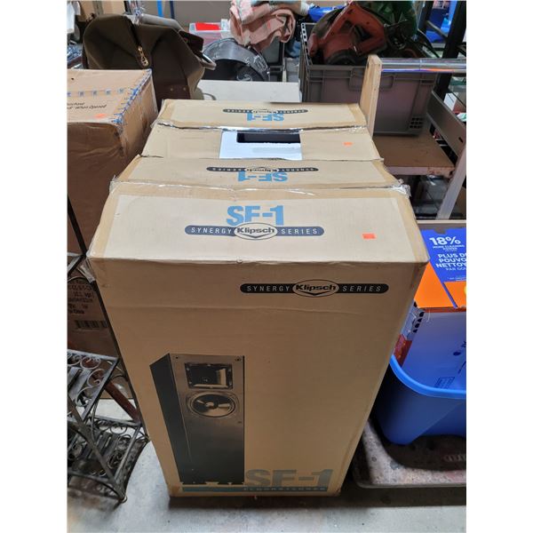 4 Klipsch SF-1 Synergy Series Floorstander Speakers