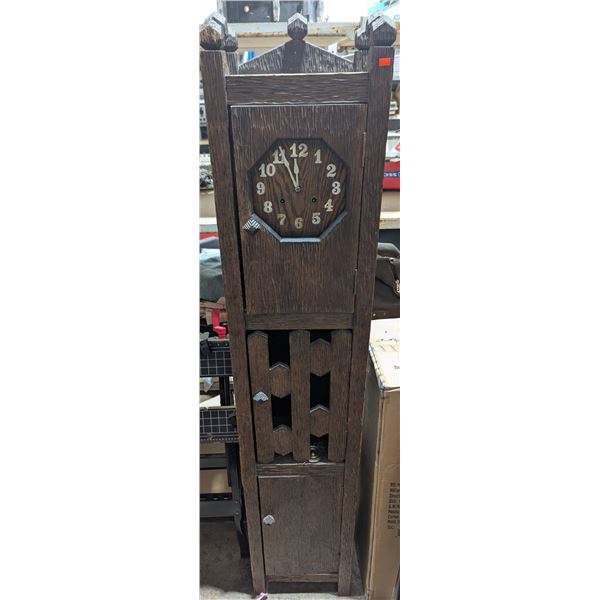 VTG Wooden Tall Case Clock