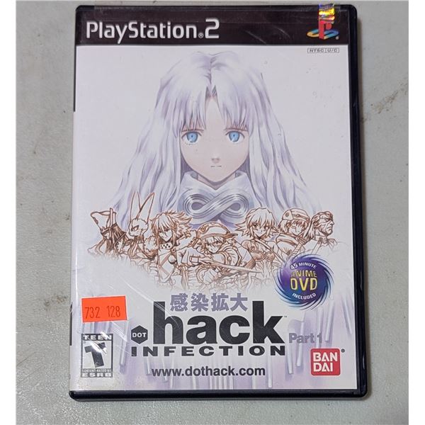 PlayStation 2 Dot Hack Infection Part 1 Game & Anime DVD Set