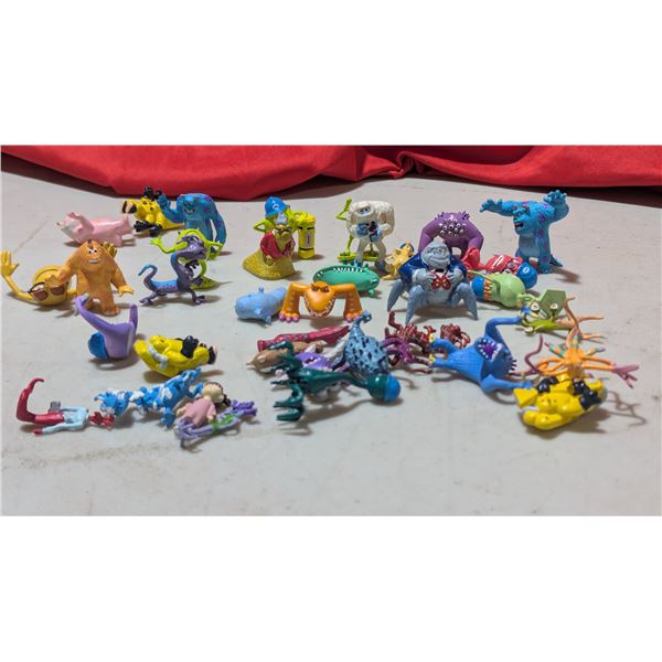 Lot of Assorted Monster's Inc. PVC Figures