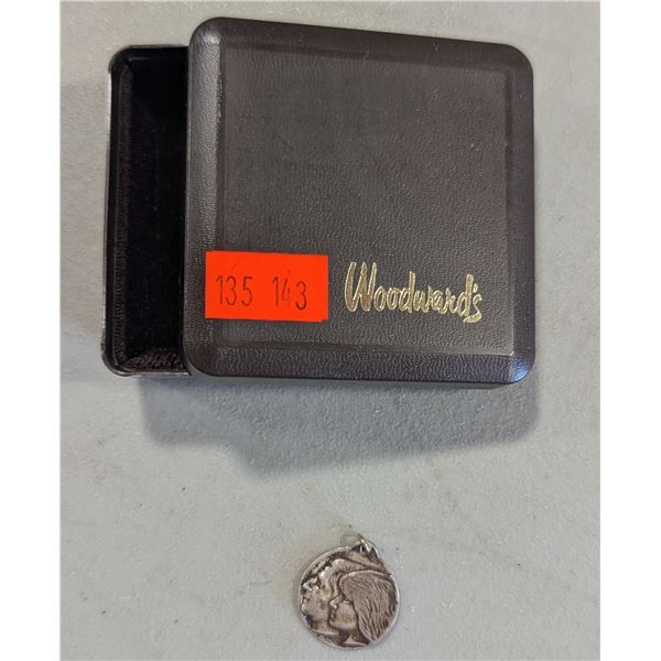 Sterling Pendant w/ Woodward's Case