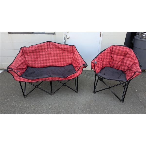 2 Kuma Battery Heated Camping Chairs