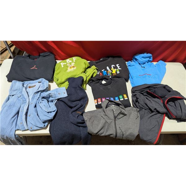 Assorted Clothes: Jordan, Boss, Benetton, & More