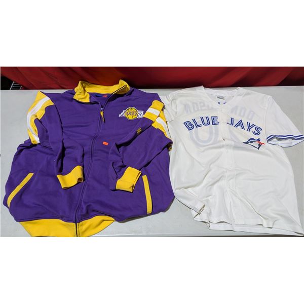 Lakers Jacket & Blue Jays Donaldson Jersey