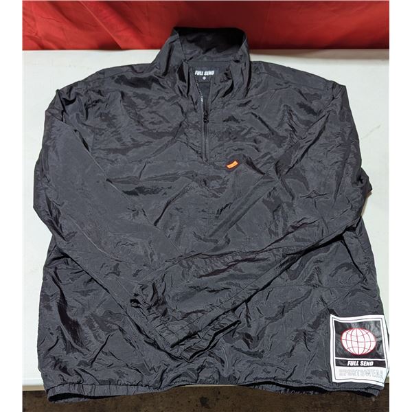Full Send Pull Over Jacket Size XL