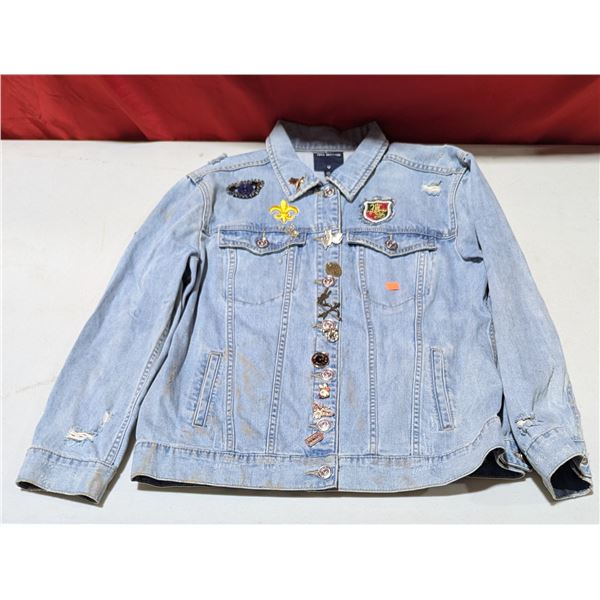True Religion Jean Jacket Size L