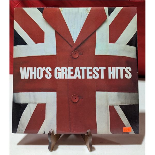 Who's Greatest Hits Vinyl Record