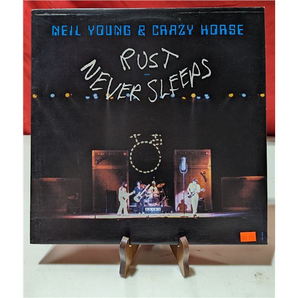 Neil Young & Crazy Horse Rust Never Sleeps Vinyl Record