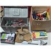 Image 1 : Assorted Tools: Sander, Wheel Lock, Snips, Painting Kit, & More
