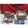 Image 1 : Assorted Tools & Work Lights: Hammers, Tape Measures, & More