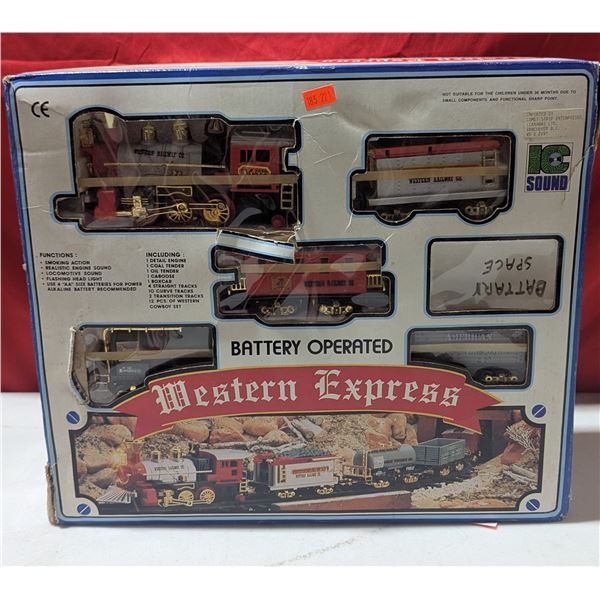 Western Express Battery Operated Train Toy