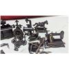 Image 3 : Assorted Miniature Cast Smalls: Cash Register, Ice Box, Stove, Creamer, & More