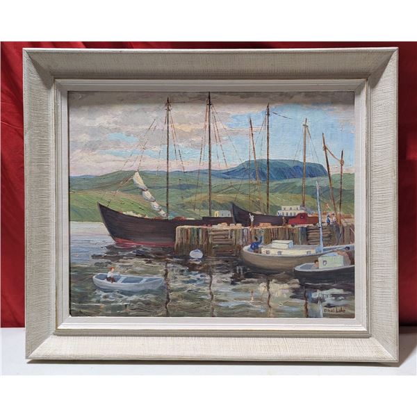 Ethel Lake Original Oil On Canvas Painting