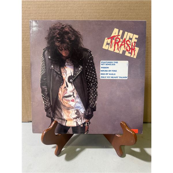 Alice Cooper Trash Vinyl Record
