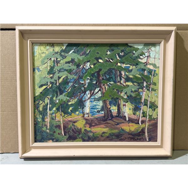 Ethel Lake Original Oil On Canvas Painting