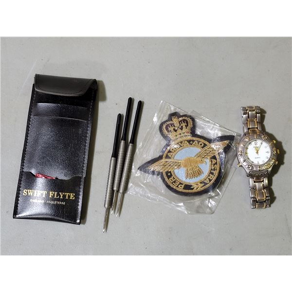 Swiftflyte Darts, Aviation Patch, & Watch