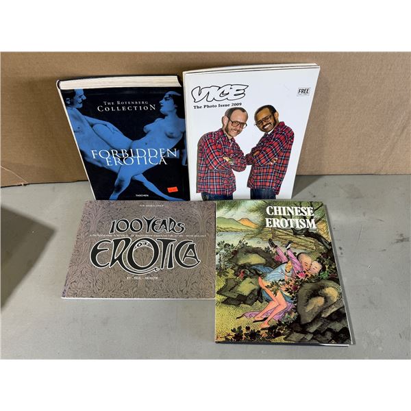 Assorted Books: Erotica & Vice
