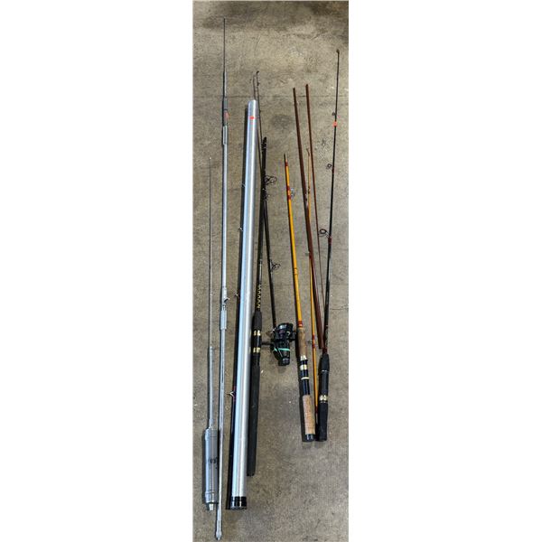 Assorted Fishing Rods