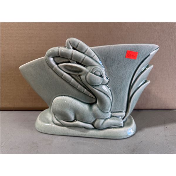 Vintage California Made Deer Motif Planter