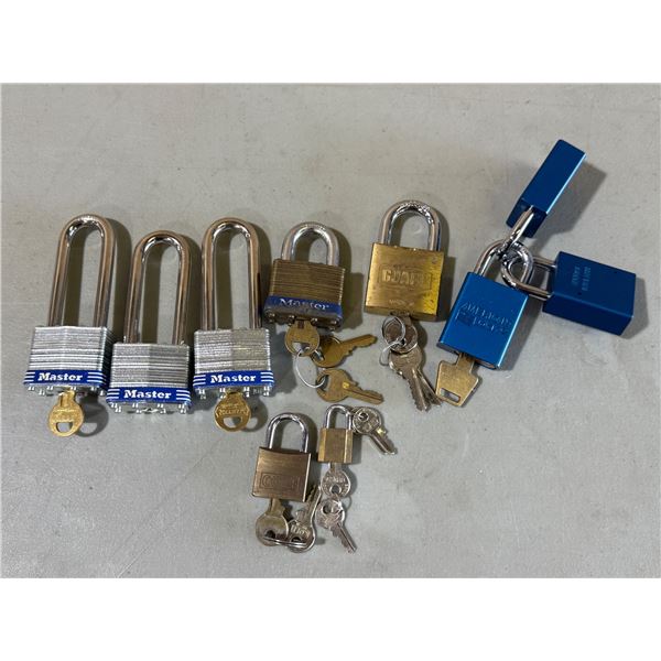 Assorted Padlocks