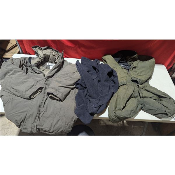 Columbia Heavy Filled Winter Jacket Size XL, Old Ranch Jacket XL, & More