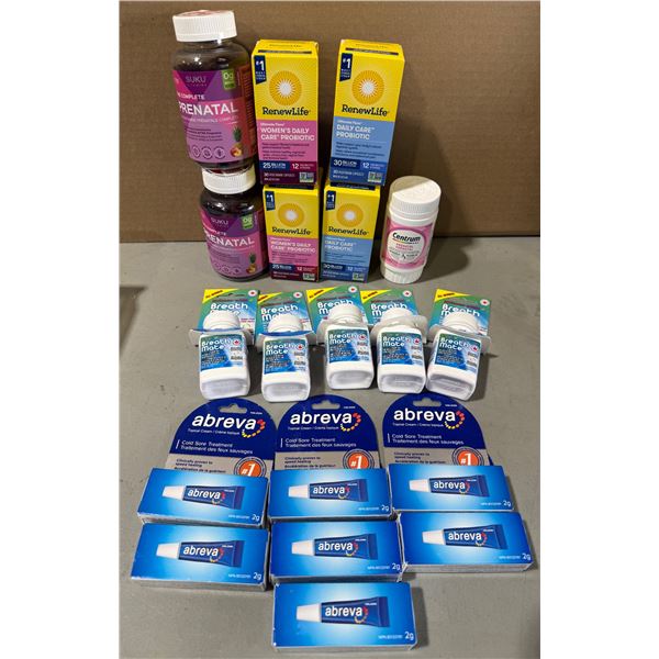 All New Product: Abreva, Prenatals, Breath Mints, & More