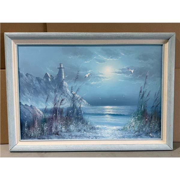 Ruby Signed Original Oil On Canvas Painting