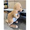 Image 1 : Oversized Kangaroo Plush Made In Canada