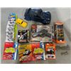Image 1 : Assorted Toy Cars, Emblems, Model Gun Kit