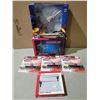 Image 1 : Assorted Toys: R/C Controller, Delivery Trucks, Fighter Jet, & More