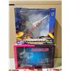 Image 4 : Assorted Toys: R/C Controller, Delivery Trucks, Fighter Jet, & More