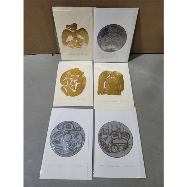 6 Bill Reid Art Cards