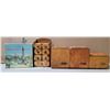Image 1 : Assorted Containers, Elks Tin, & Miniature Sewing Storage