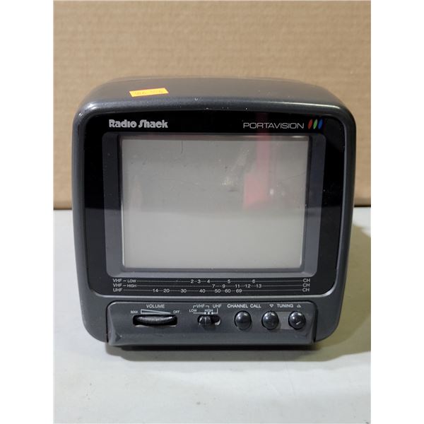 Vintage Radio Shack Portavision TV