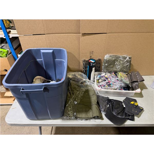 Variety Lot: Glasses, Tool Bags, Bags, Swell Bottle, & More