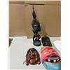 Image 3 : Wooden Masks & African Statue