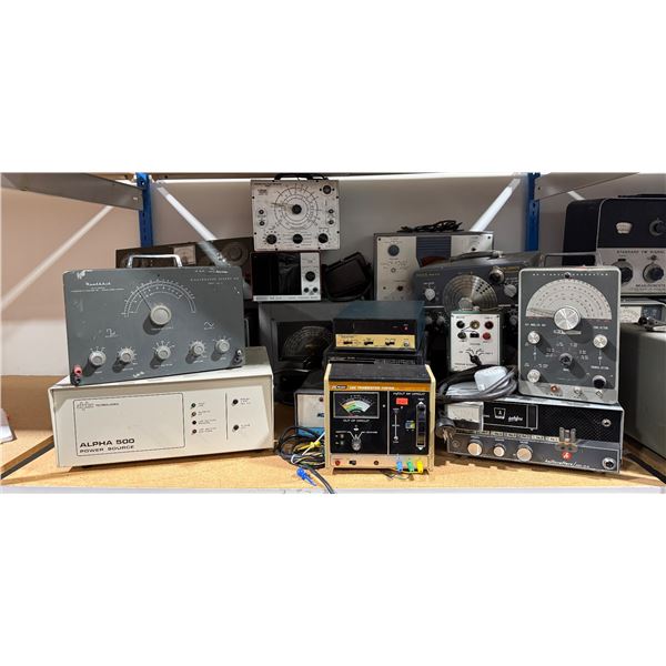 Large Collection Of Ham Radio Equipment
