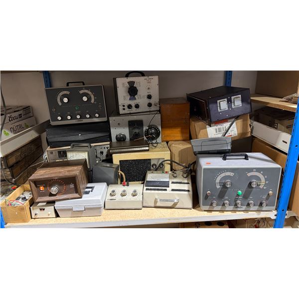 Large Collection Of Ham Radio Equipment