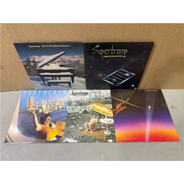5 Supertramp Vinyl Records