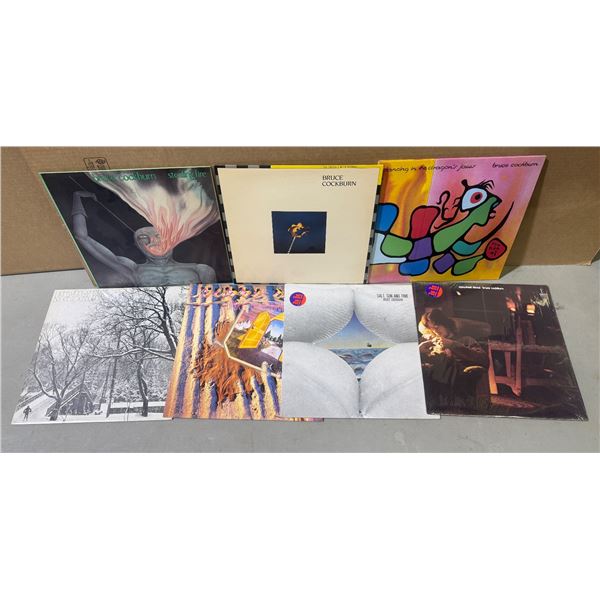 7 Bruce Cockburn Vinyl Records