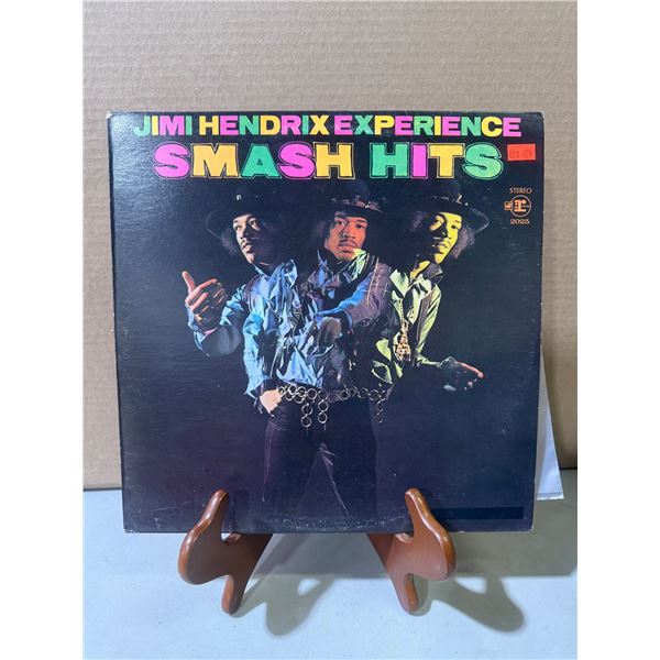 Jimi Hendrix Experience Smash Hits Vinyl Record