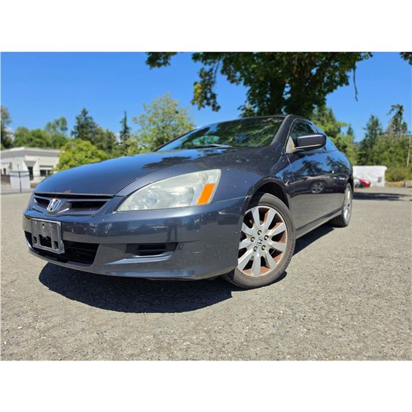 DUNCAN - 2007 HONDA ACCORD BLUE 152839 KMS - 800561-3